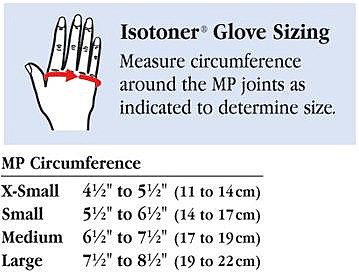 ����� ��� - Isotoner Therapeutic Gloves