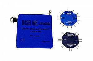 Baseline, 2-point Disk-Criminator, 2 Disk Set, Metal Tips Baseline, 2-point Disk-Criminator, 2 Disk Set, Metal Tips