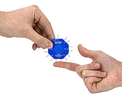 Baseline, 2-point Disk-Criminator, 2 Disk Set, Metal Tips