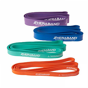 גומיית אימון והתנגדות לולאה - THERABAND™ High Resistance Band Loops גומיית אימון והתנגדות לולאה - THERABAND™ High Resistance Band Loops