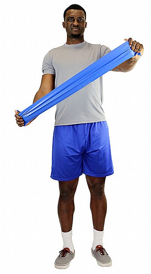 CanDo Latex Free Exercise Band Rolls- 25 Yard
