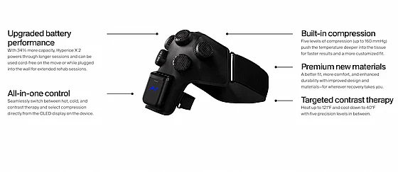 ����� �����/����� ������ ��� ����� ���� Hyperice Contrast 2 Shoulder