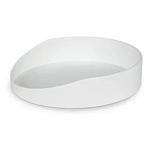 צלחת עם דופן חתוכה בצד אחד- Gripware צלחת עם דופן חתוכה בצד אחד- Gripware